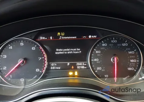 2014 Audi A6 2.0T Premium z USA, uszkodzony, nr VIN WAUGFAFC9EN108385